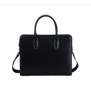 Túi Xách Công Sở Da Bò Dập Vân Cá Sấu